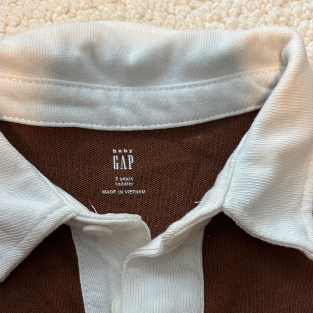 GAP Kids Multicolor Rugby Polo - Picture 2 of 2
